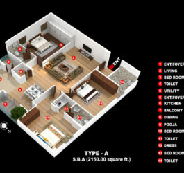 Type A S.B.A (2150.00 square ft.)